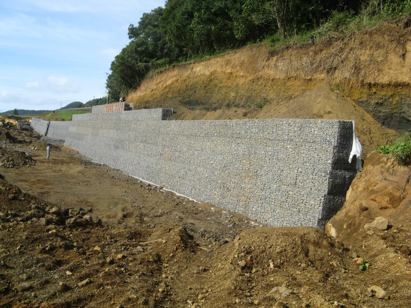 Muro de Gabião - Material e Mão de Obra Especializada